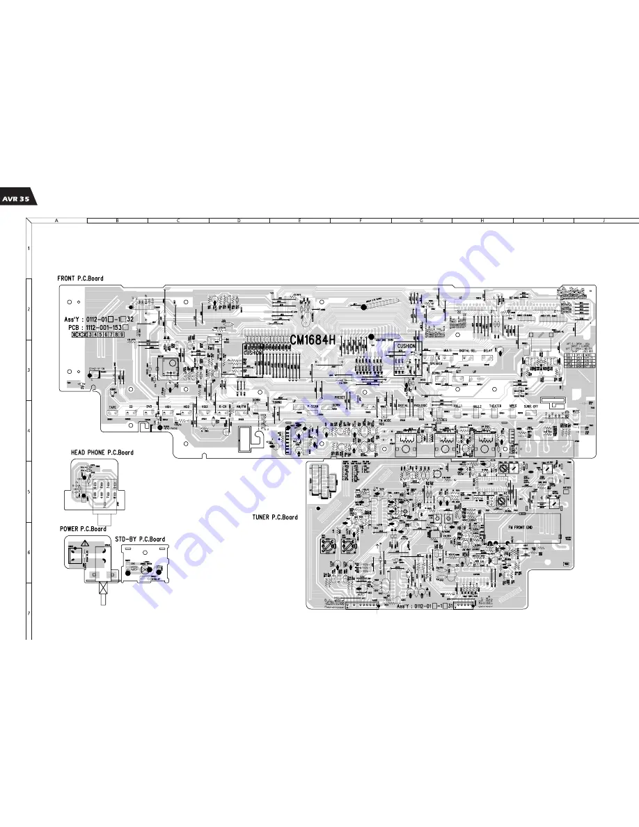 Harman Kardon AVR35 Service Manual Download Page 30