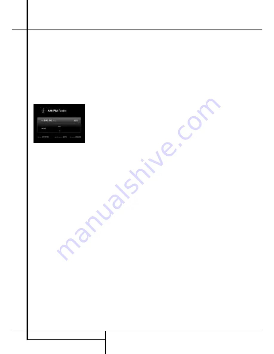 Harman Kardon BRUKSANVISNING AVR 255 Owner'S Manual Download Page 40