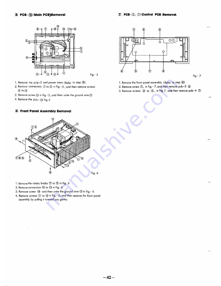 Harman Kardon FESTIVAL 300 Technical Manual Download Page 46