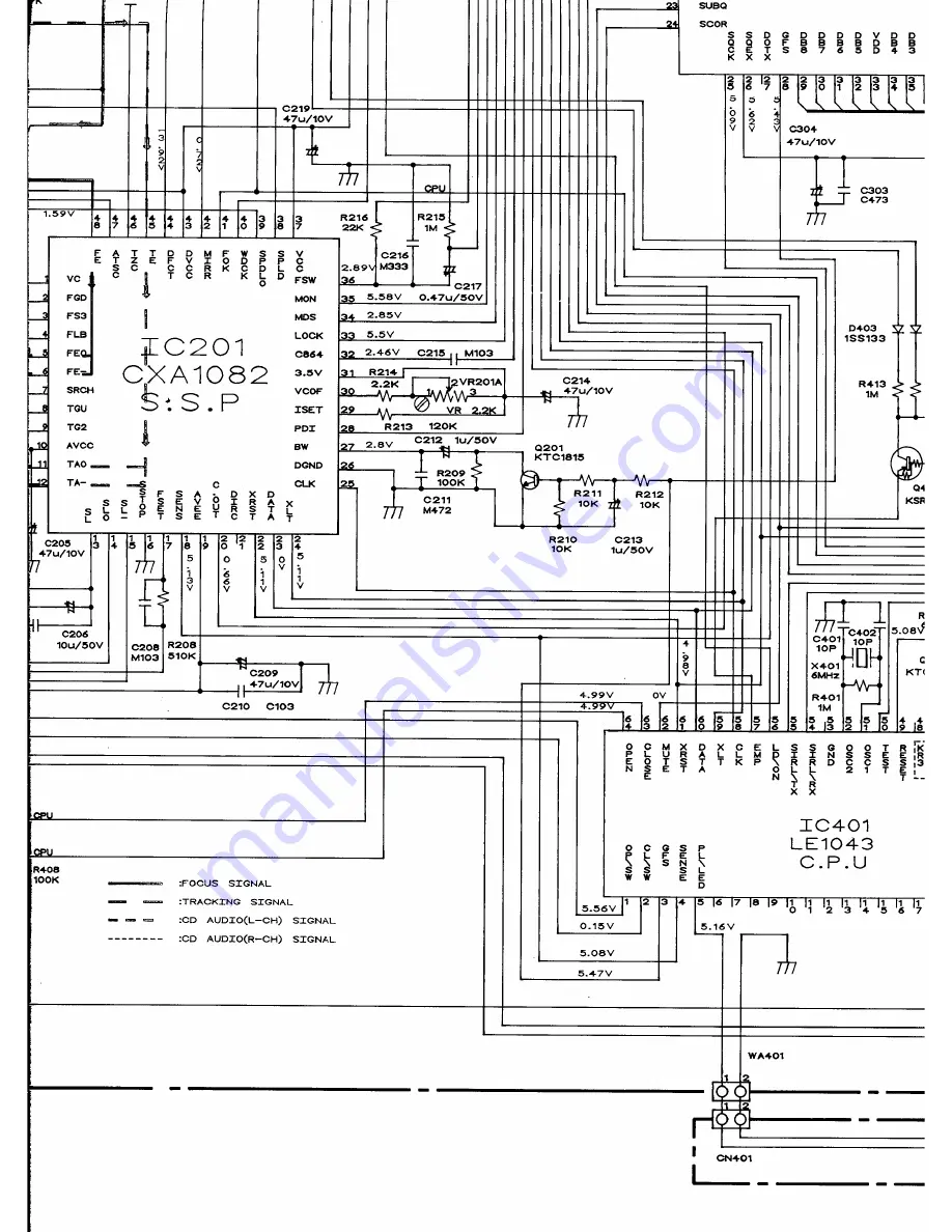 Harman Kardon FESTIVAL 300 Technical Manual Download Page 152