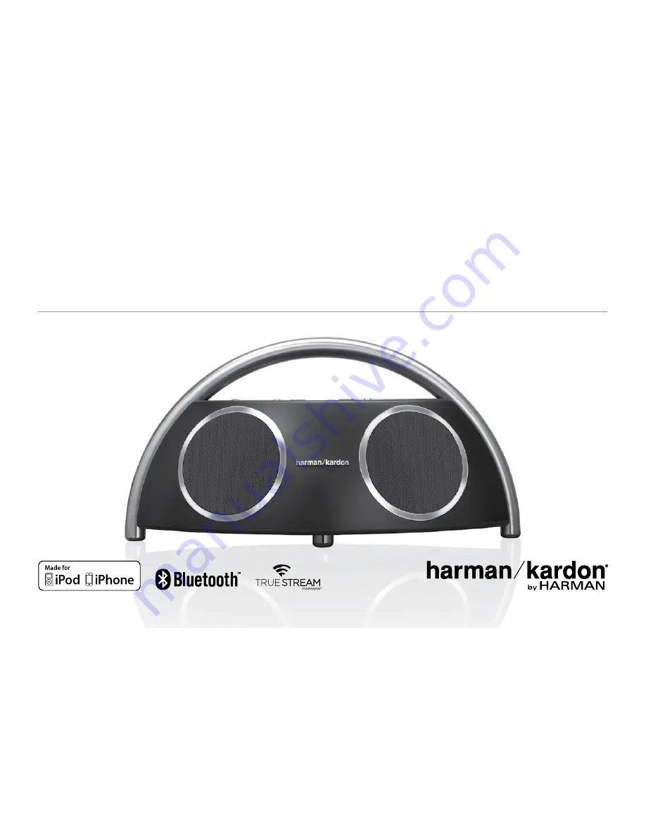 Harman Kardon GO + P L AY WIRELESS Скачать руководство пользователя страница 1