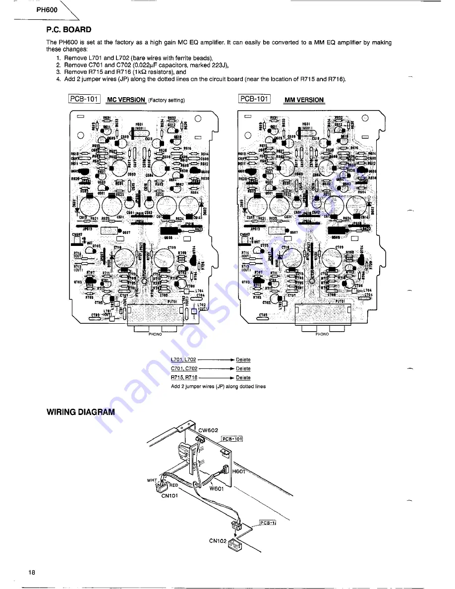 Harman Kardon HK620 Technical Manual Download Page 20