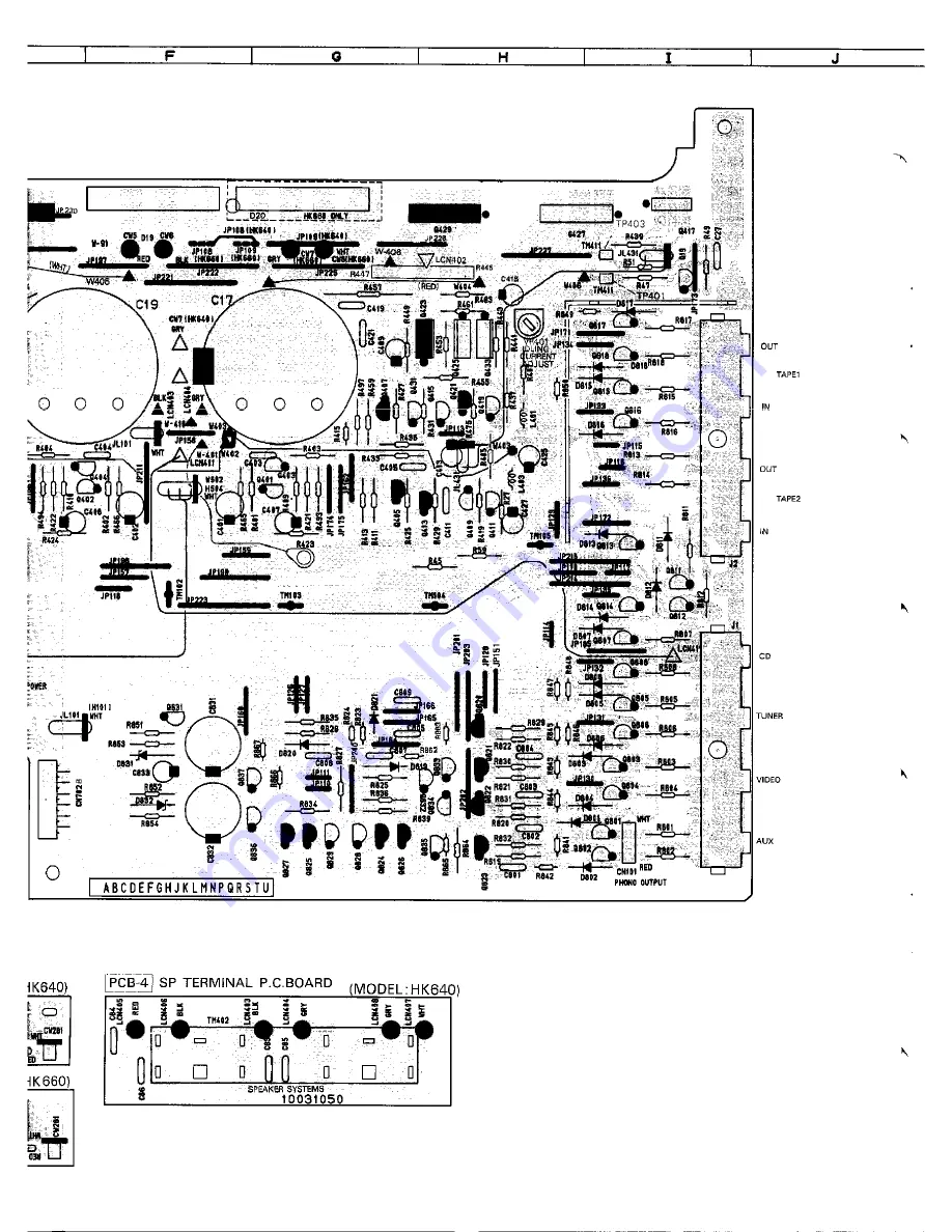 Harman Kardon HK640 Technical Manual Download Page 10