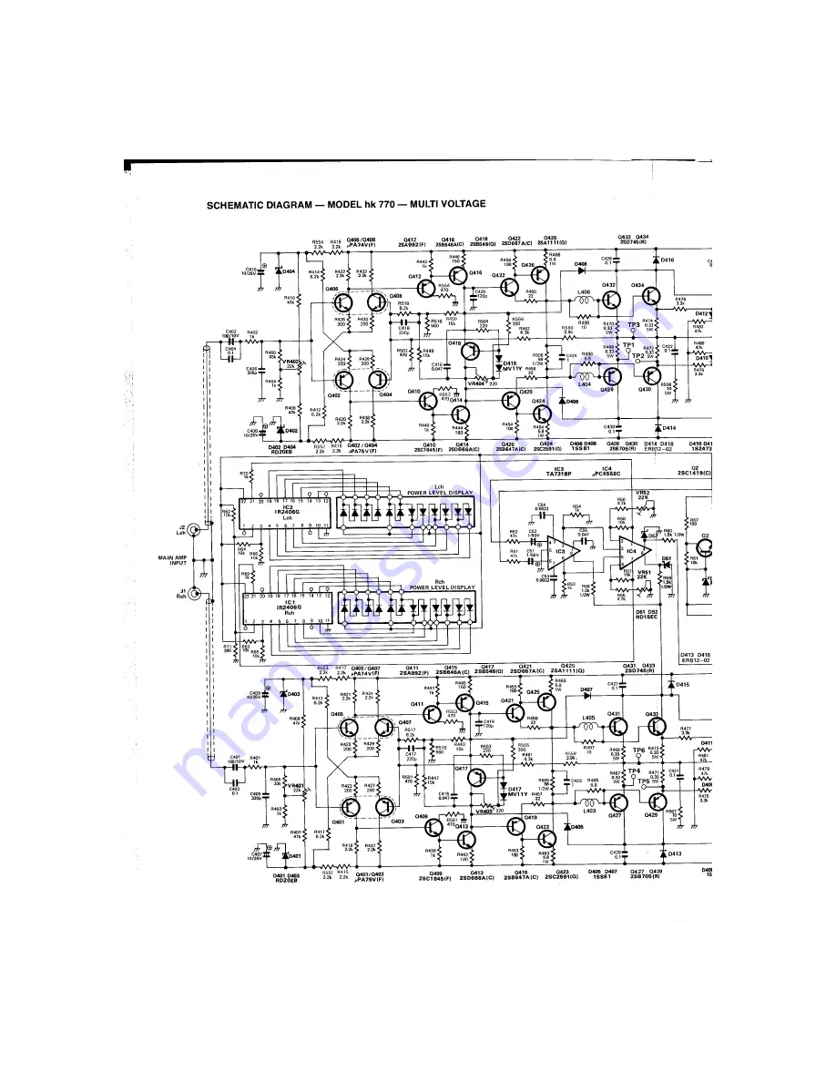 Harman Kardon HK770 Technical Manual Download Page 30