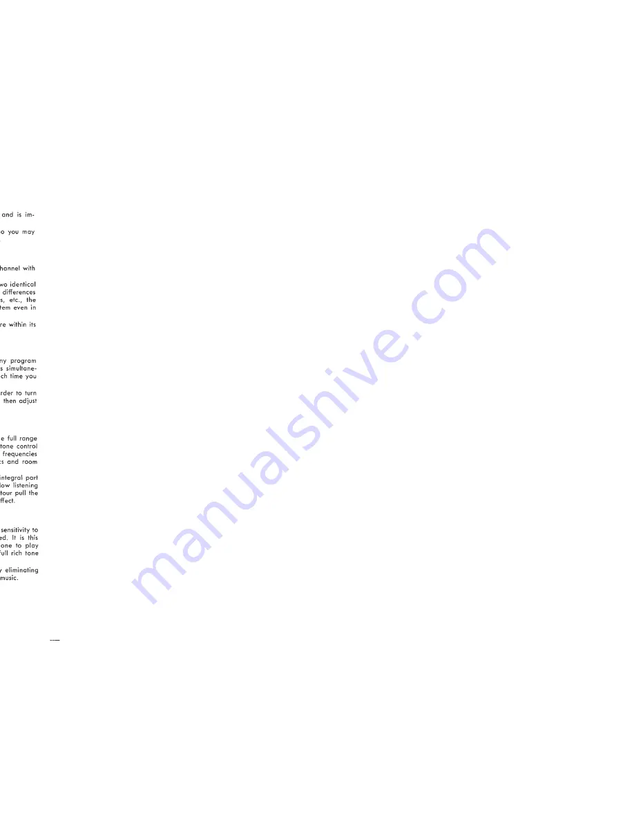 Harman Kardon NOCTURNE 200 Owner'S Manual Download Page 6