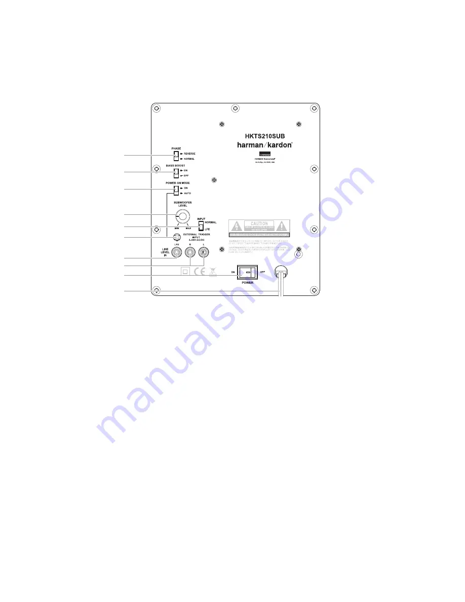 Harman Kardon SB 10 Owner'S Manual Download Page 6