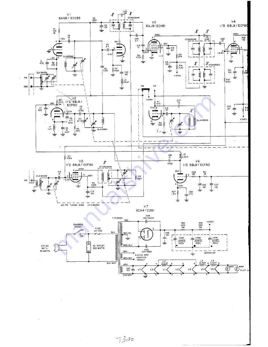 Harman Kardon T300X Скачать руководство пользователя страница 8