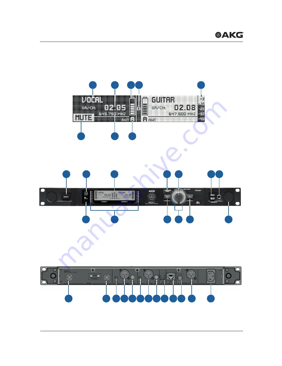 Harman AKG DMS800 User Instructions Download Page 115