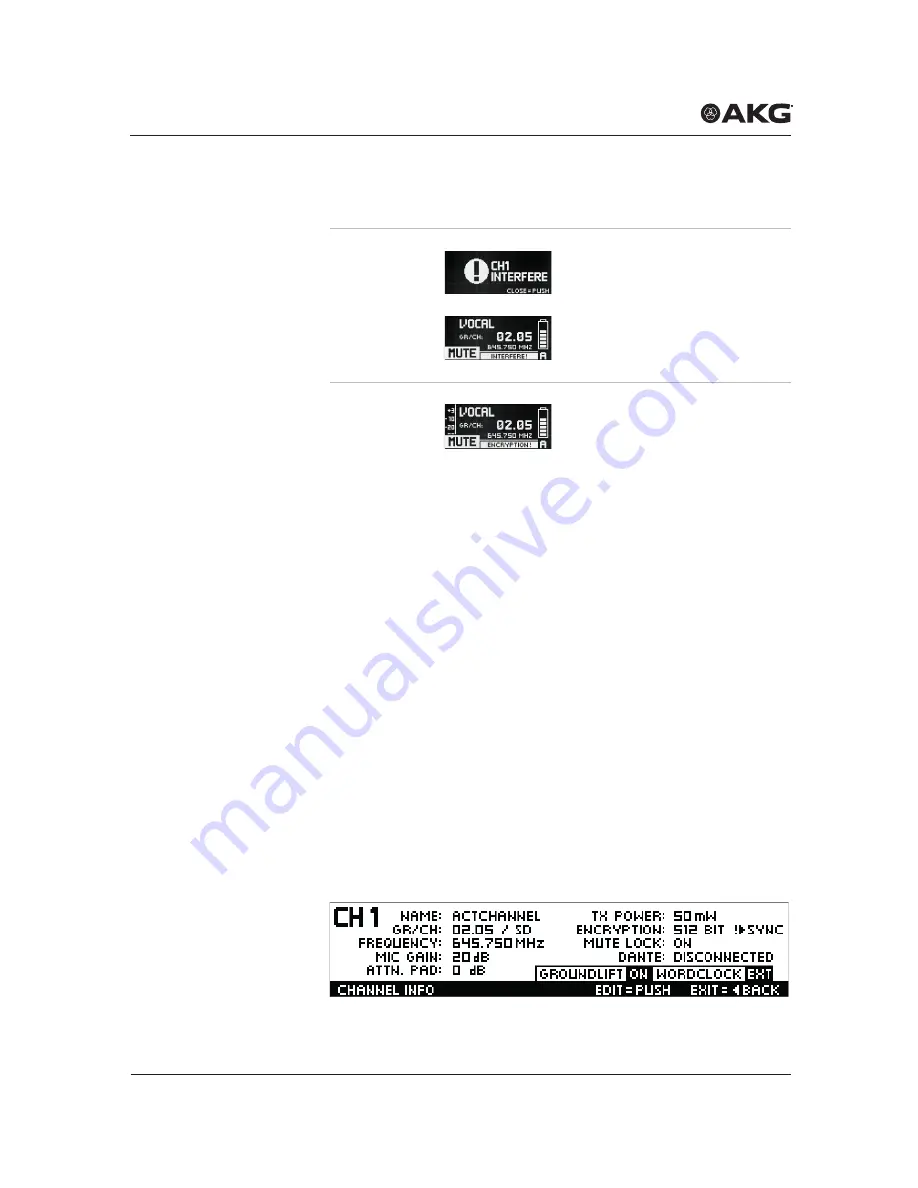 Harman AKG DMS800 User Instructions Download Page 153