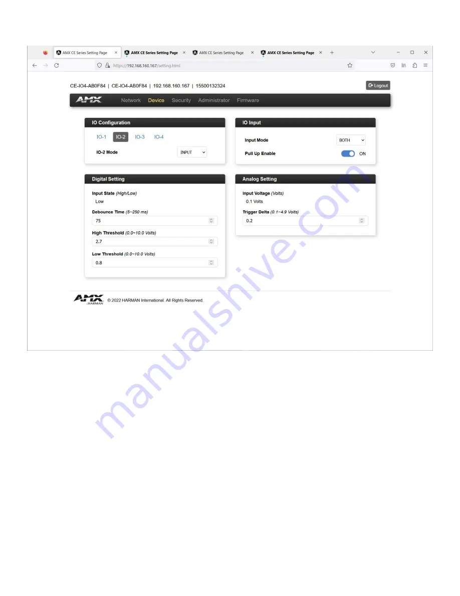 Harman AMX CE Series Installation Manual Download Page 15