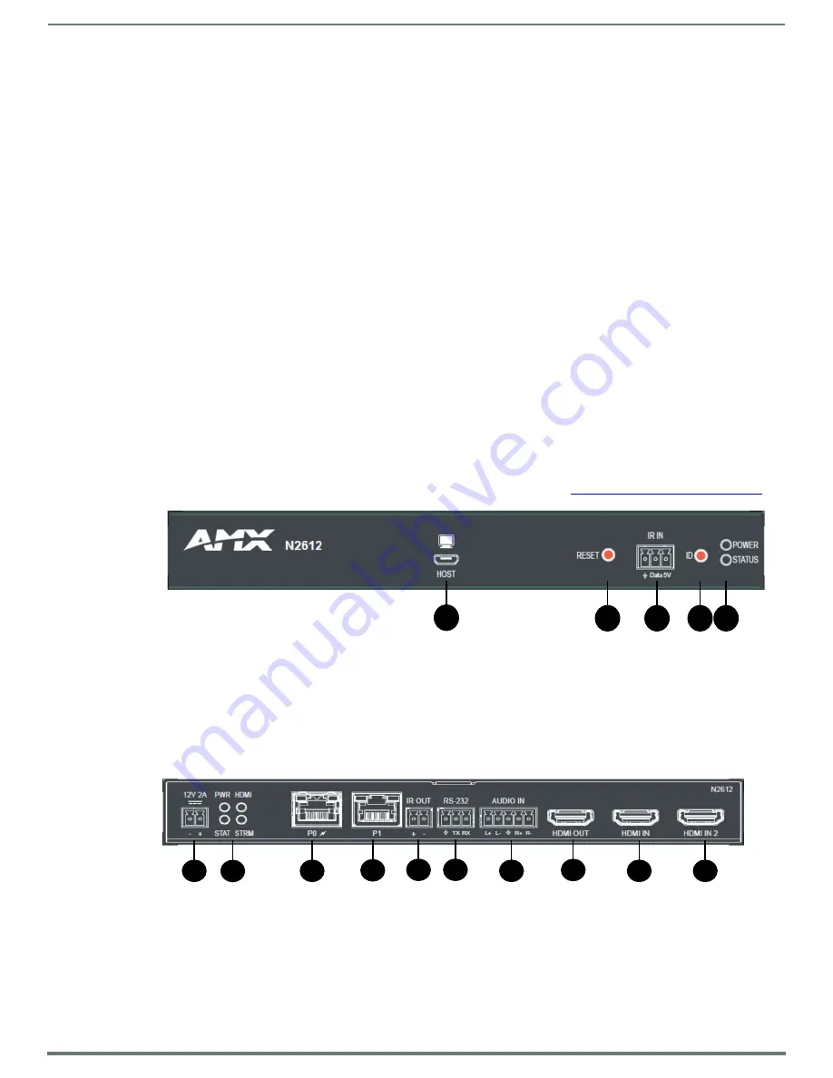 Harman AMX N2600S Series Instruction Manual Download Page 8