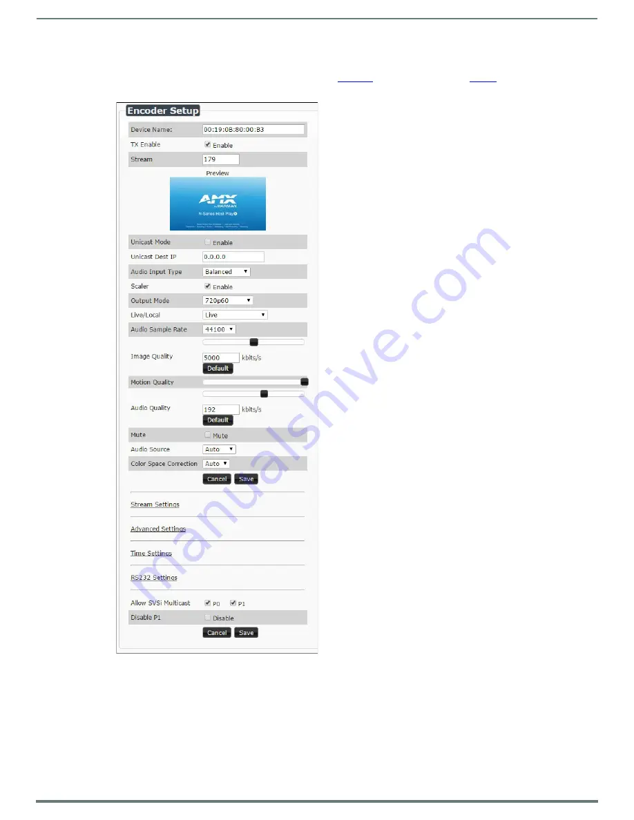 Harman AMX N3000 Series Instruction Manual Download Page 25