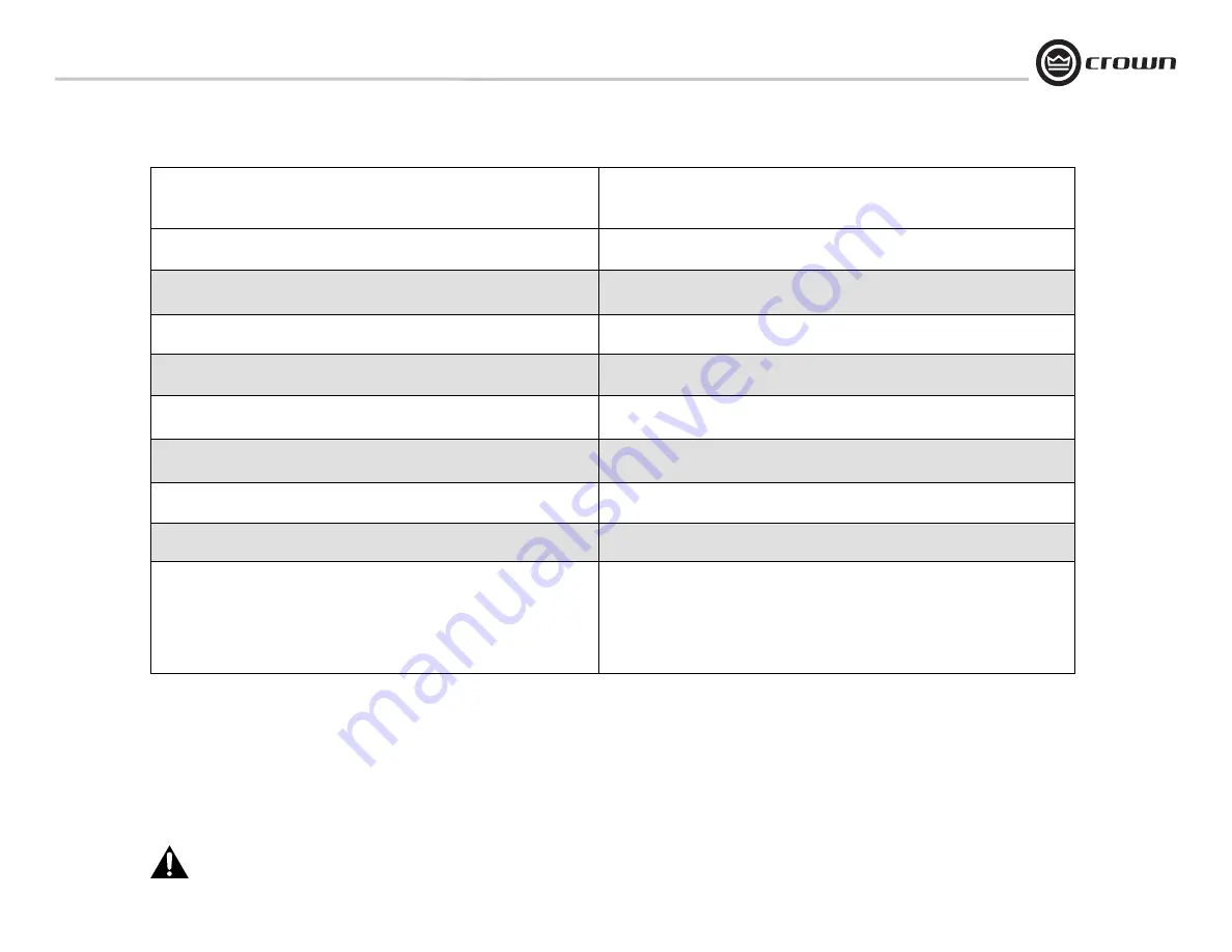 Harman Crown CDi 6000 Operation Manual Download Page 27