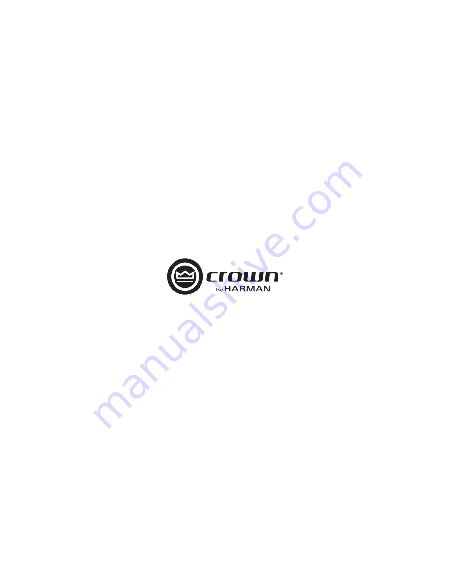 Harman CROWN CT16S Operation Manual Download Page 28