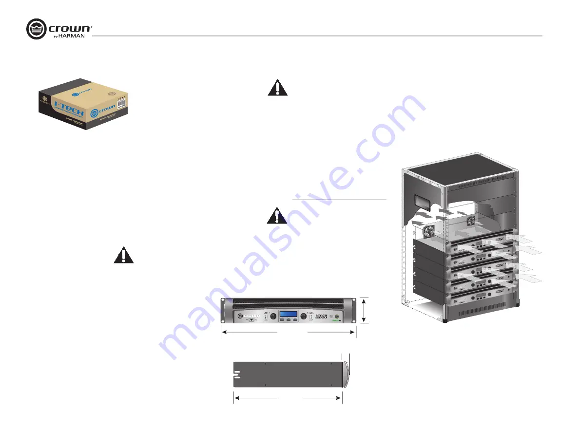 Harman Crown I-T12000 HD Operation Manual Download Page 6