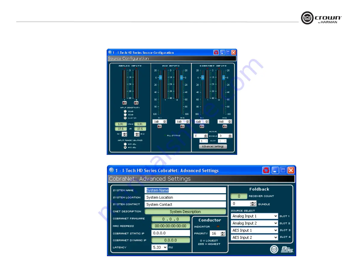 Harman Crown I-T12000 HD Operation Manual Download Page 29