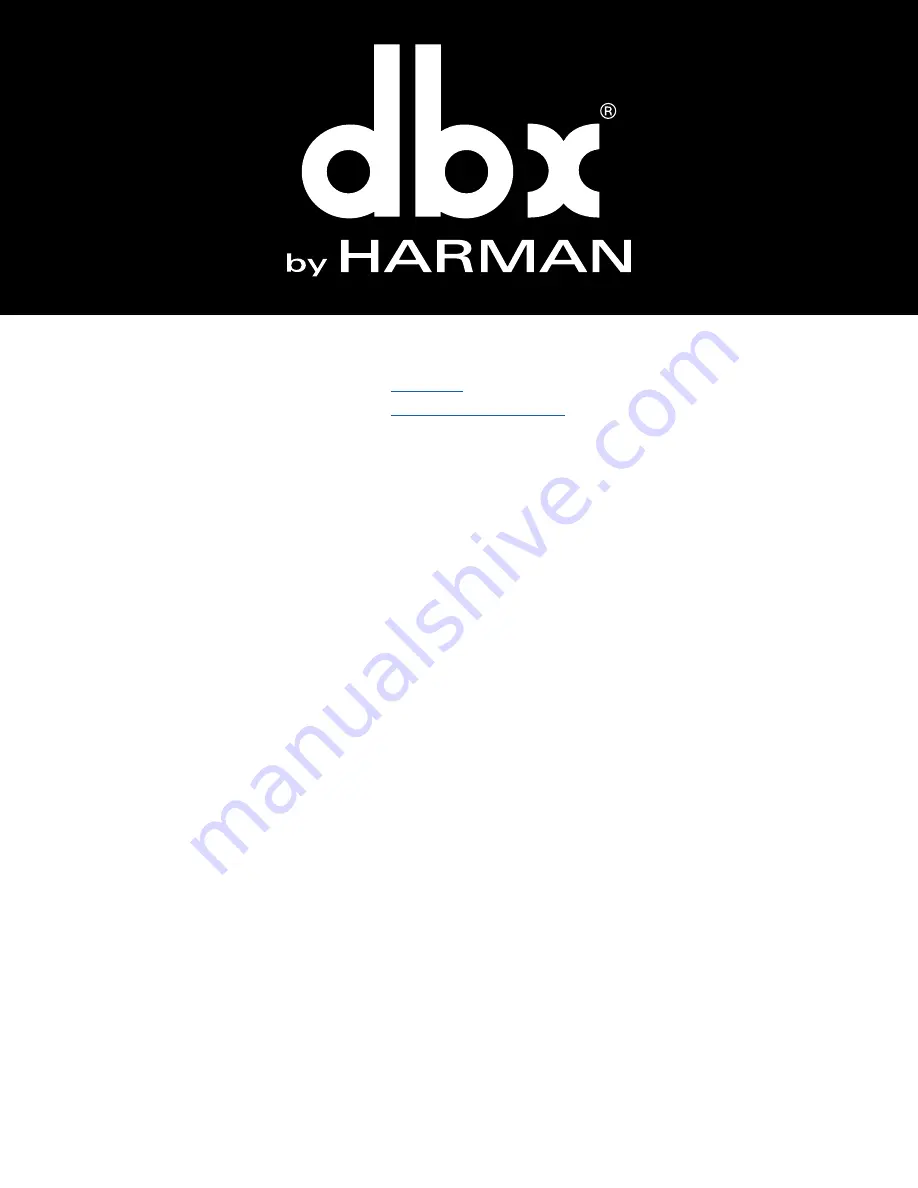 Harman dbx 676 Owner'S Manual Download Page 32