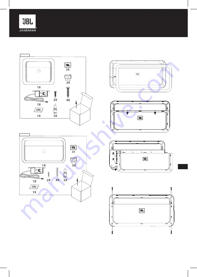 Harman JBL  AMPCBA1000AM Owner'S Manual Download Page 43