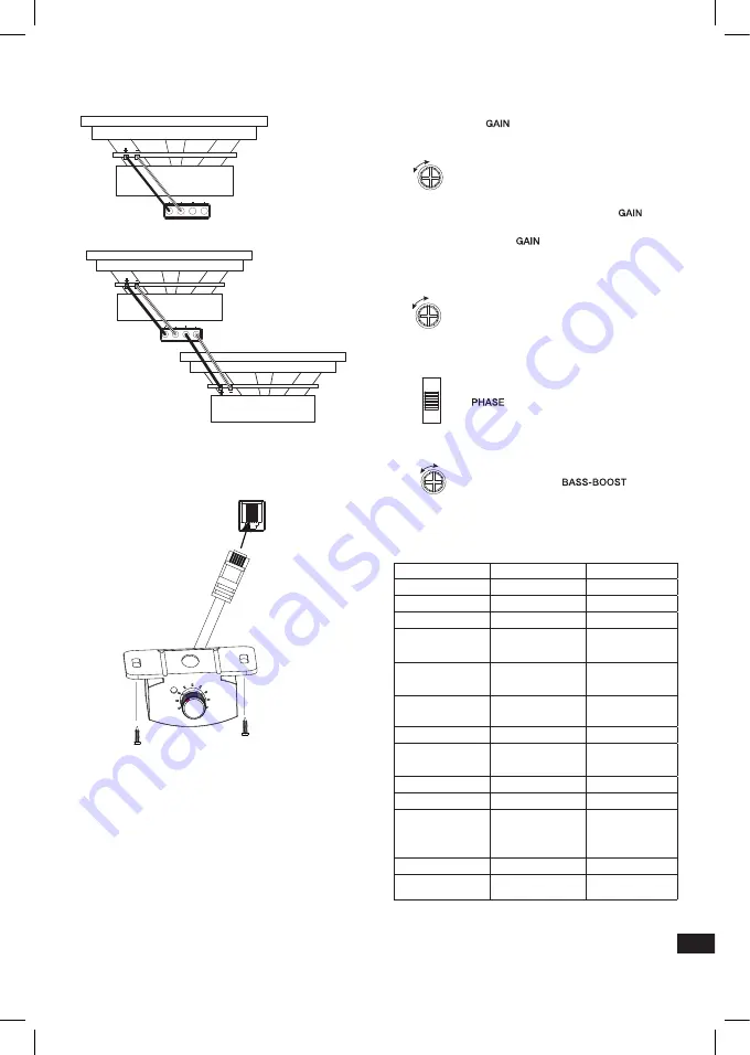 Harman JBL  AMPCBA1000AM Owner'S Manual Download Page 73