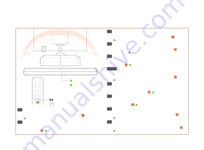 Harman JBL CINEMA SB190 Quick Start Manual Download Page 9