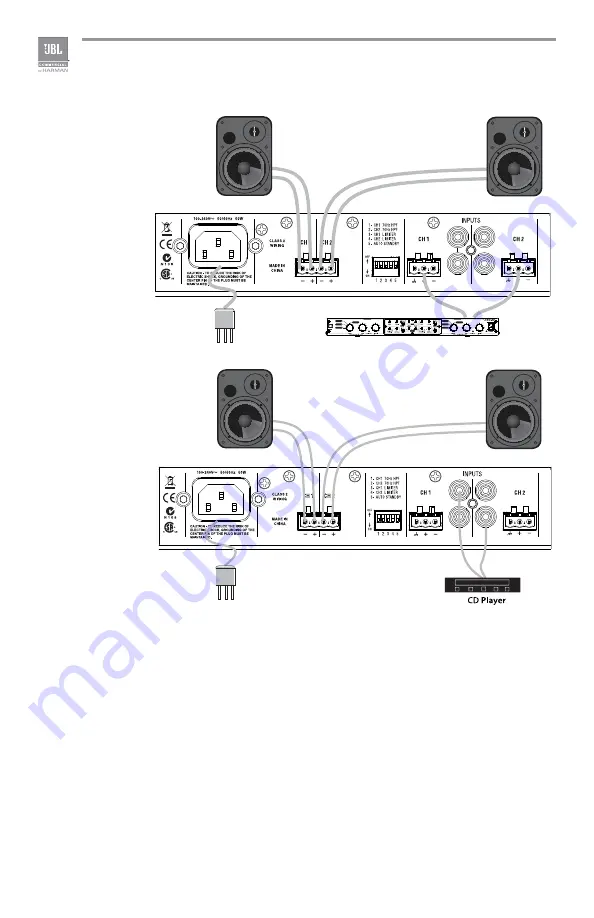 Harman JBL CSA-2120 Скачать руководство пользователя страница 26