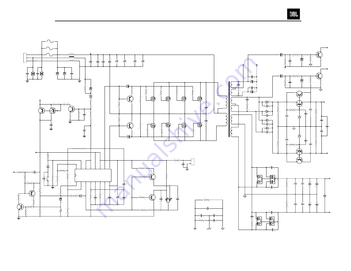 Harman JBL GTO-1001EZ Service Manual Download Page 27