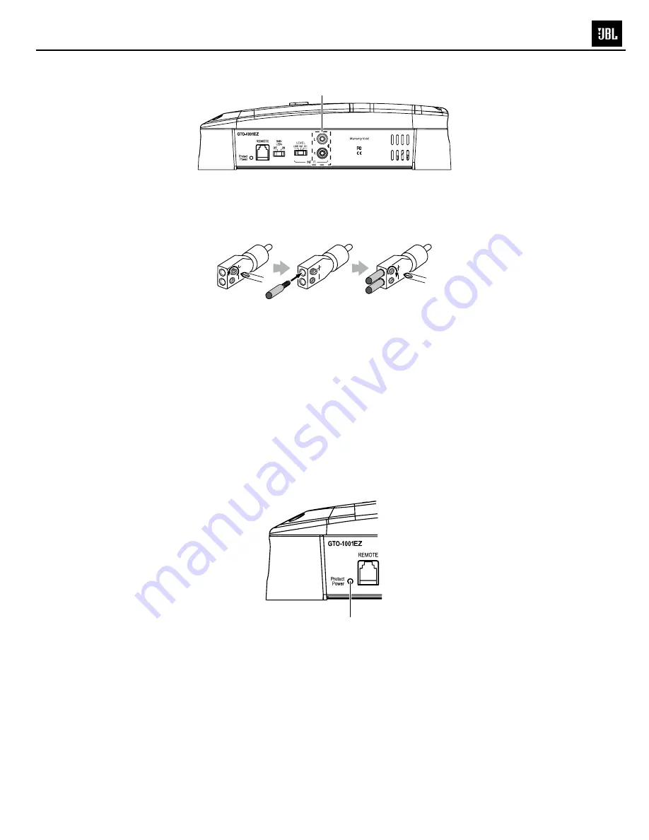 Harman JBL GTO-751EZ Service Manual Download Page 5