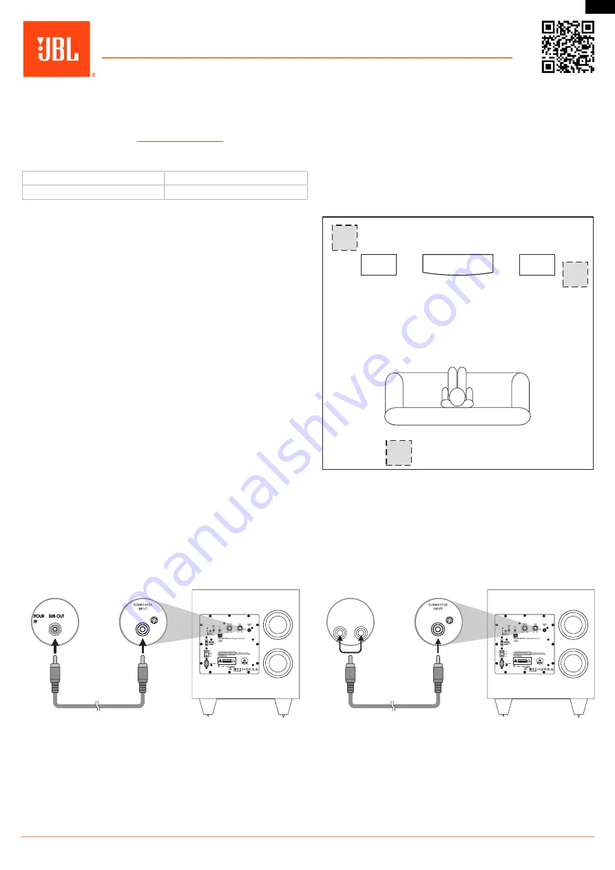 Harman JBL L10CS Скачать руководство пользователя страница 13