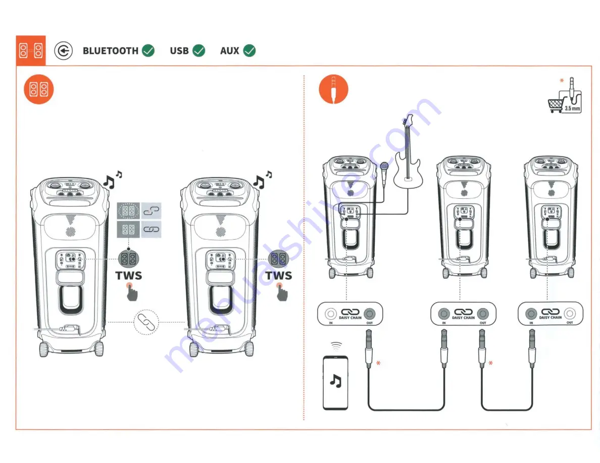 Harman JBL PARTYBOX710 Quick Start Manual Download Page 11