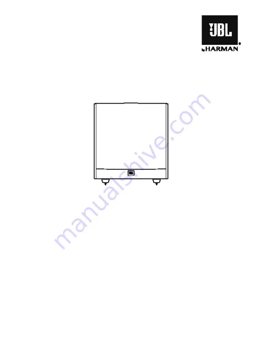 Harman JBL STAGE A100P Owner'S Manual Download Page 61