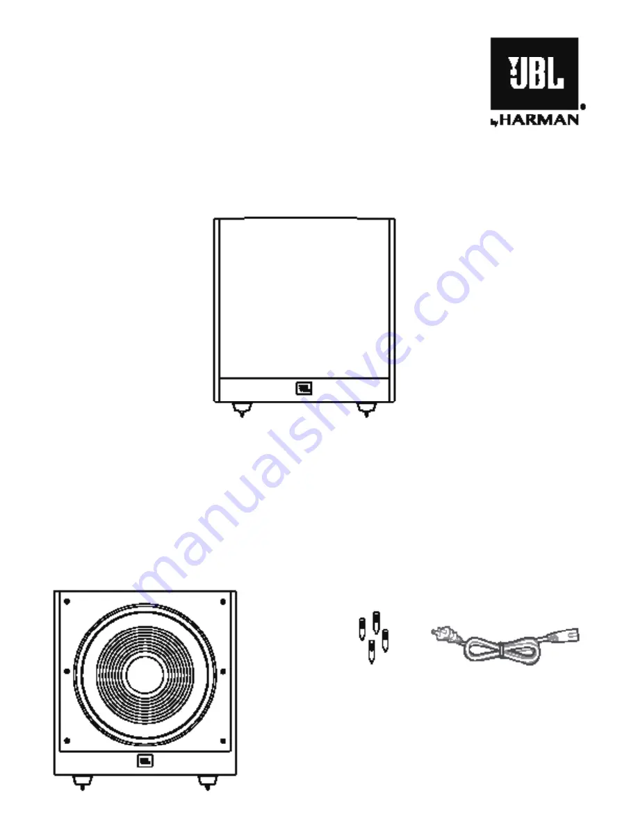 Harman JBL STAGE A100P Owner'S Manual Download Page 69