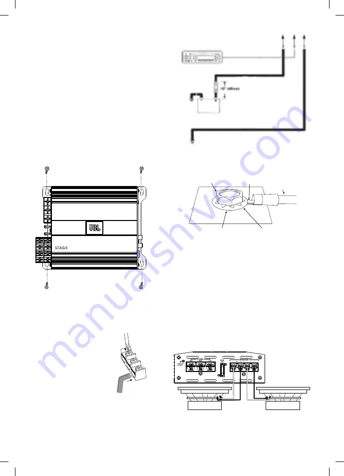 Harman JBL Stage A6004 Manual Download Page 2