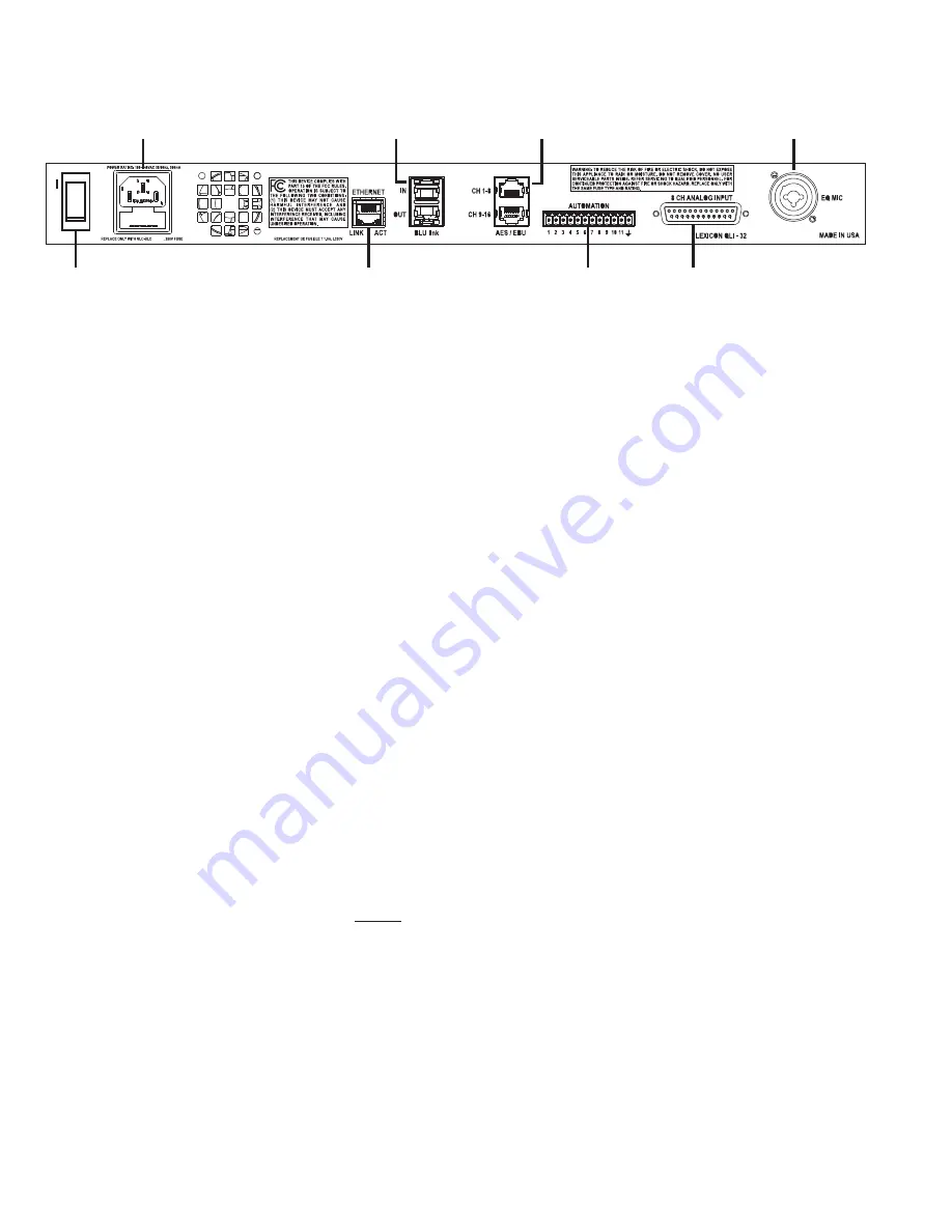 Harman Lexicon QLI-32 Скачать руководство пользователя страница 10