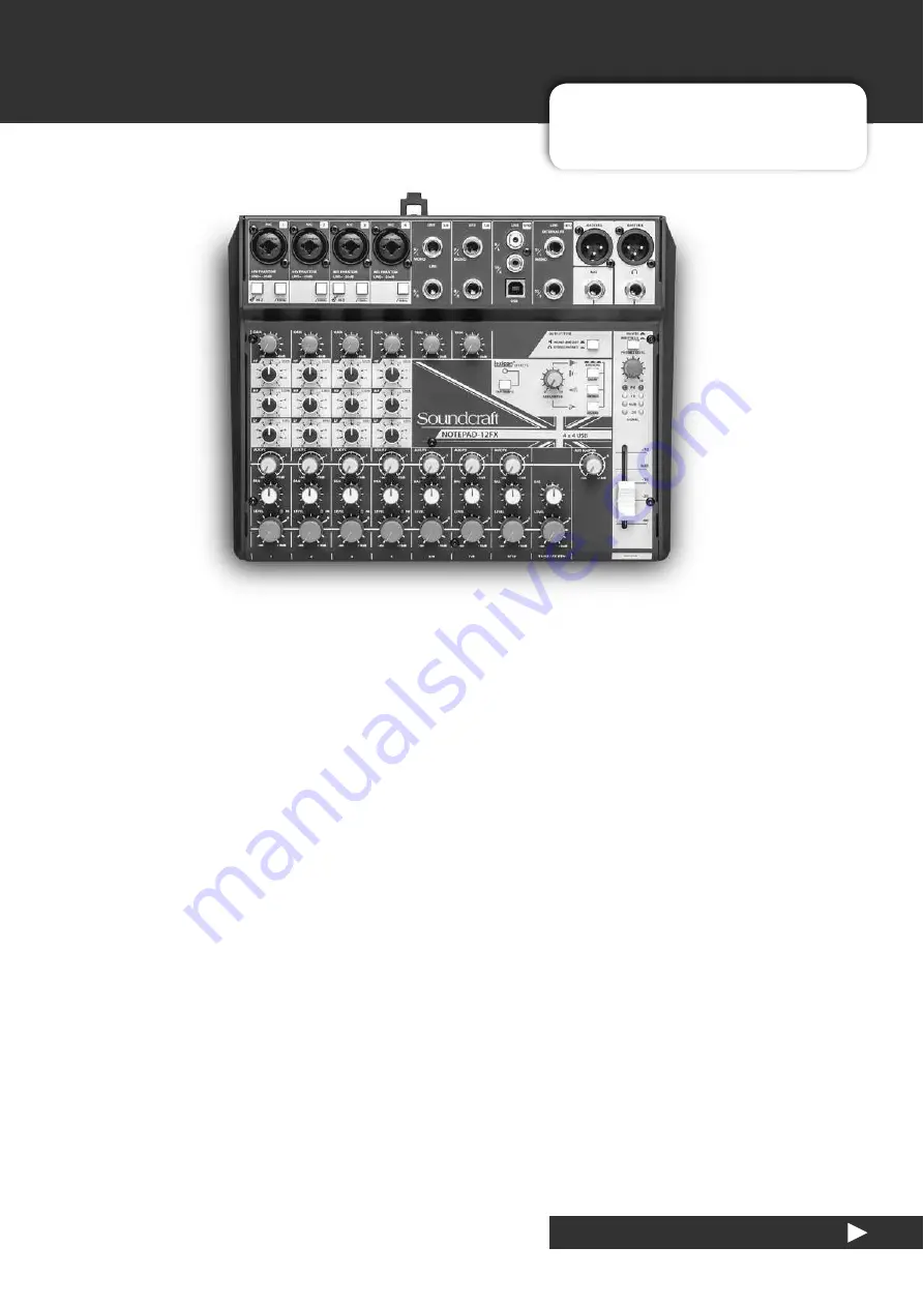 Harman Soundcraft Notepad 5 User Manual Download Page 12