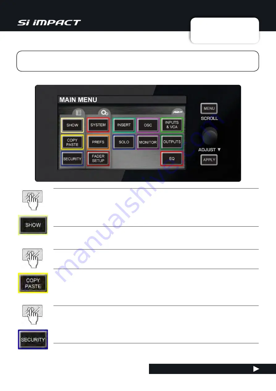 Harman Soundcraft Si impact Скачать руководство пользователя страница 24