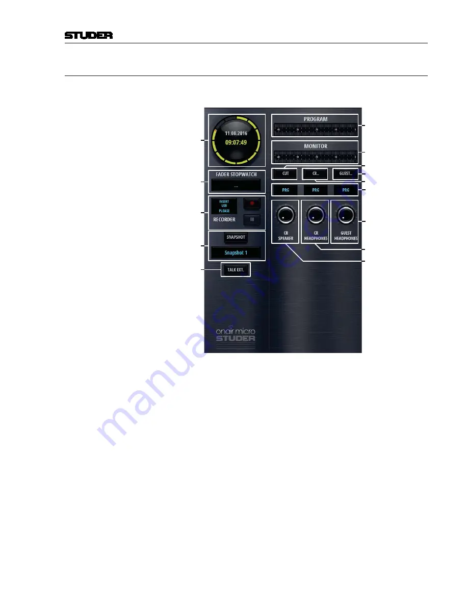 Harman Studer Micro Series Operating Instructions Manual Download Page 46