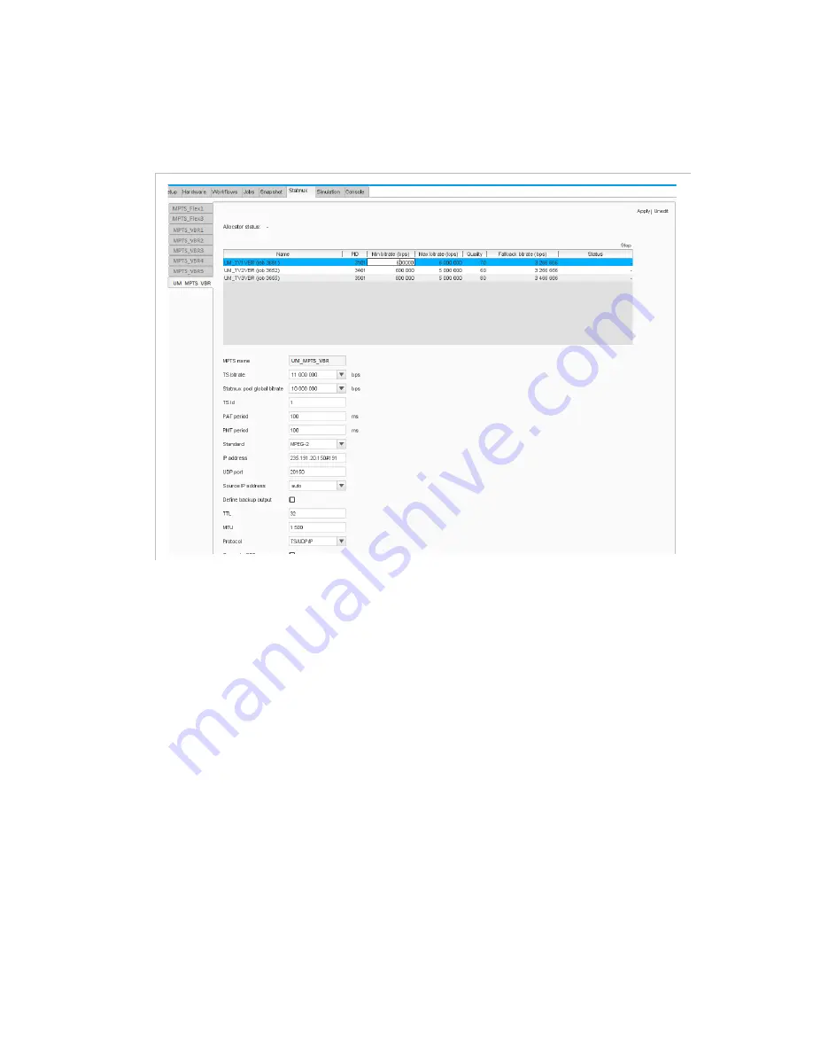 Harmonic ELECTRA VS User Manual Download Page 212