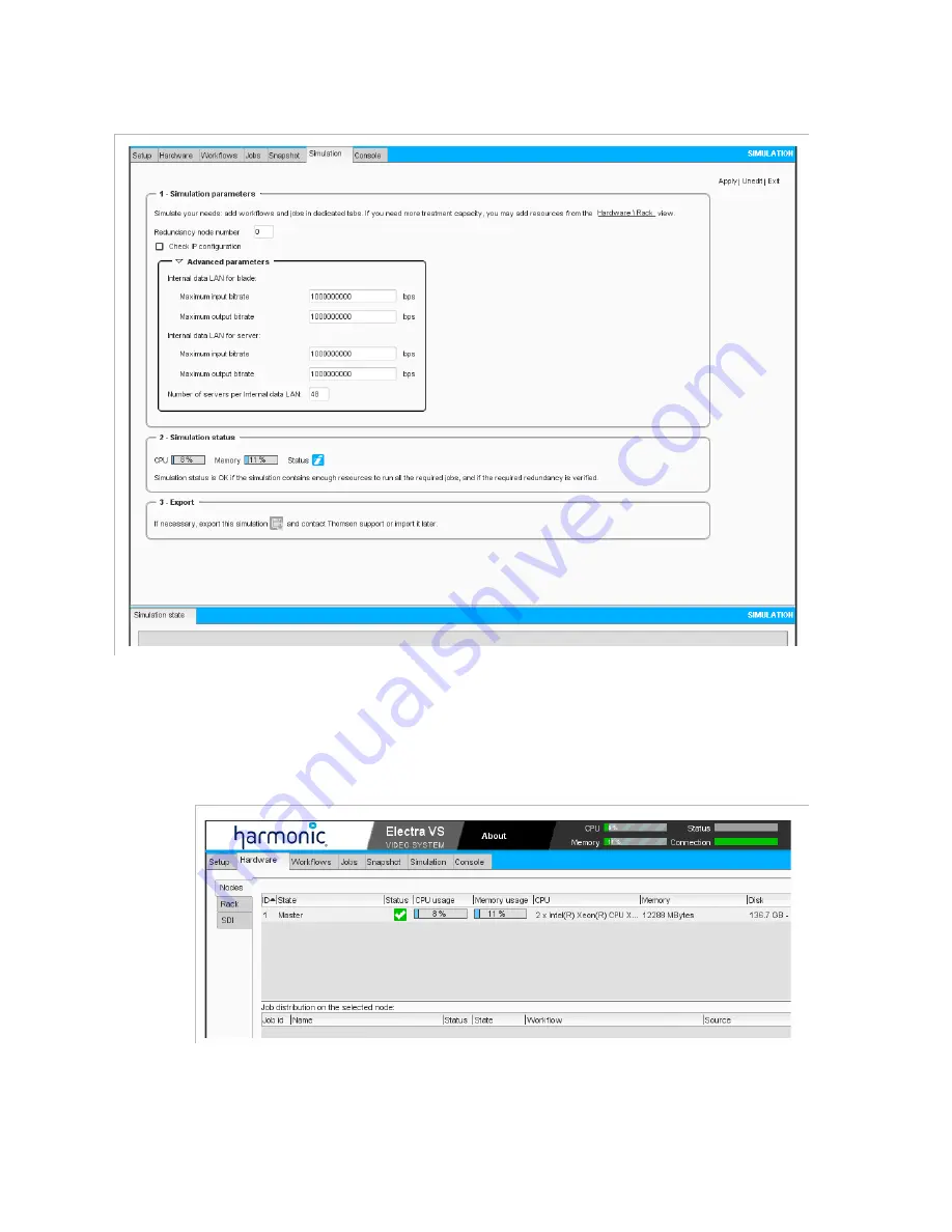 Harmonic ELECTRA VS User Manual Download Page 216