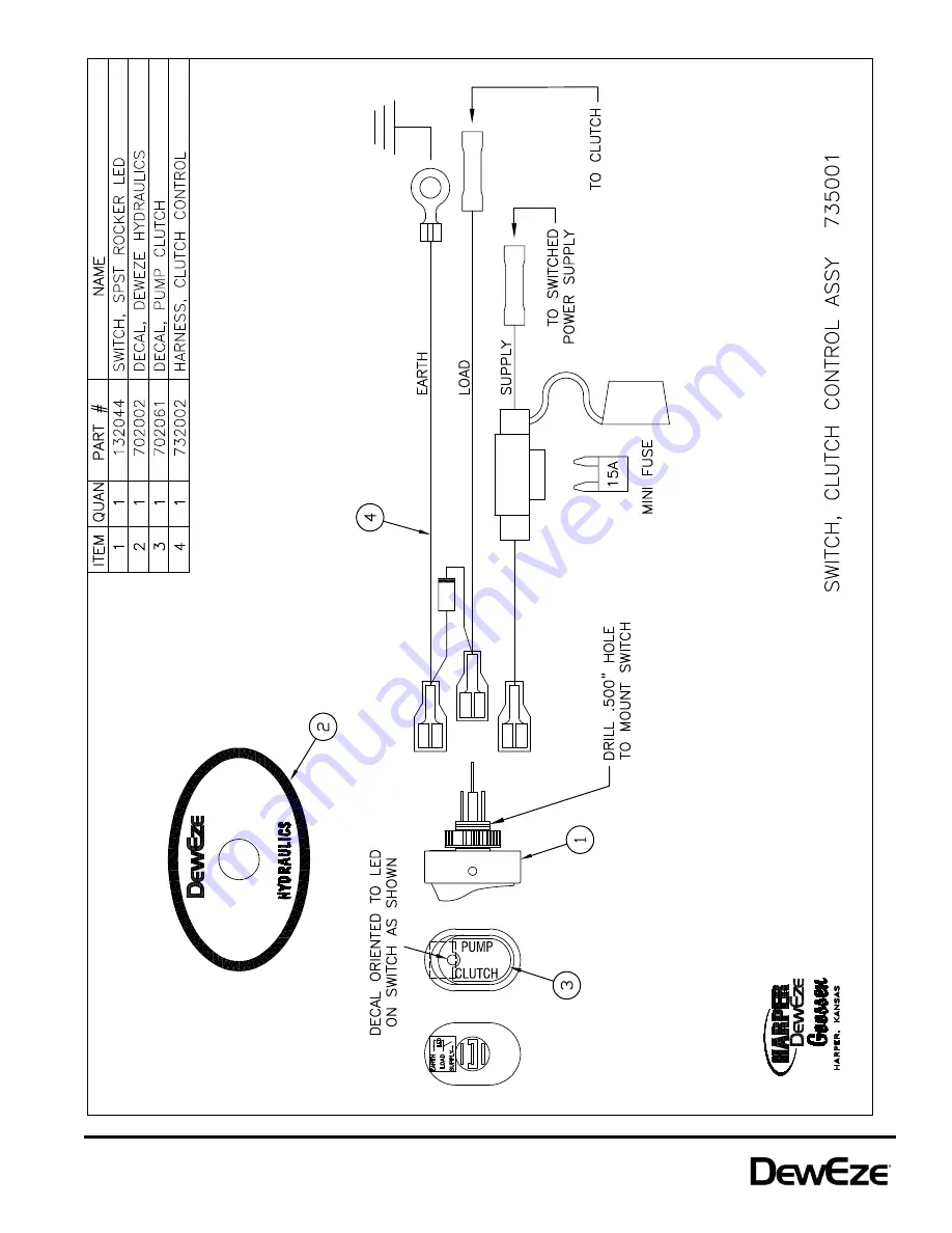 Harper DewEze 400 Series Скачать руководство пользователя страница 49