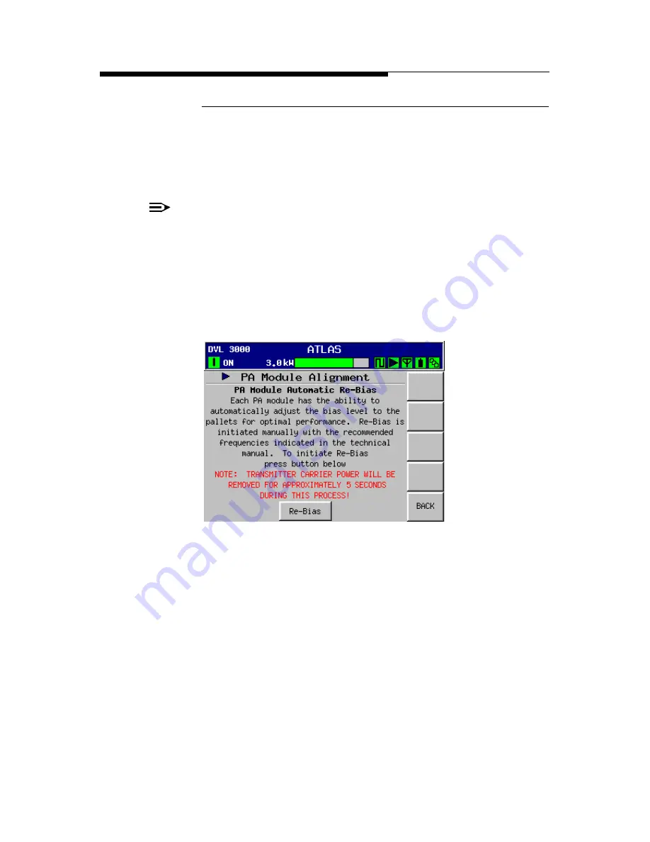 Harris Atlas DVL1100 Technical Manual Download Page 77