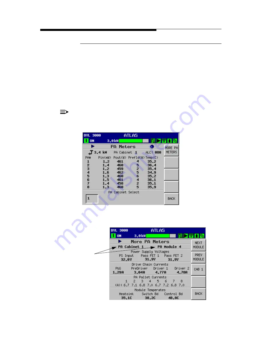 Harris Atlas DVL400 Technical Manual Download Page 75