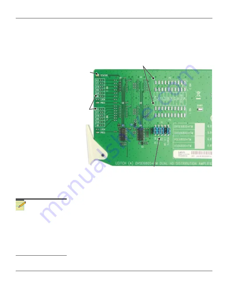 Harris DHSD6800+ Installation And Operation Manual Download Page 32