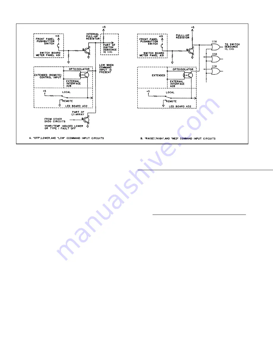 Harris DX 25U Technical Manual Download Page 230