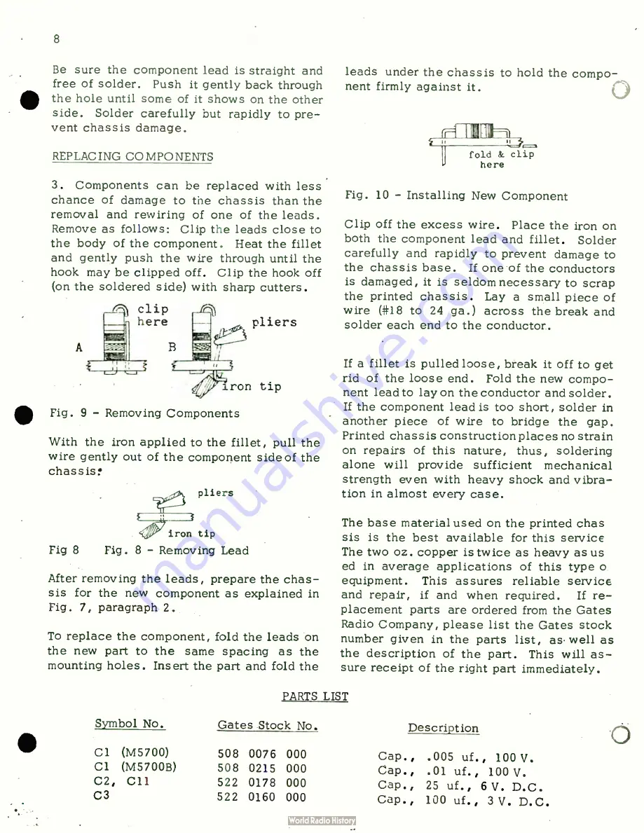 Harris GATES M-6035 Instruction Book Download Page 27