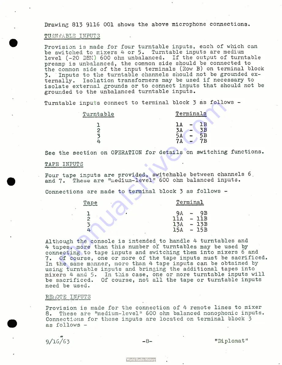 Harris GATES M-6035 Instruction Book Download Page 63