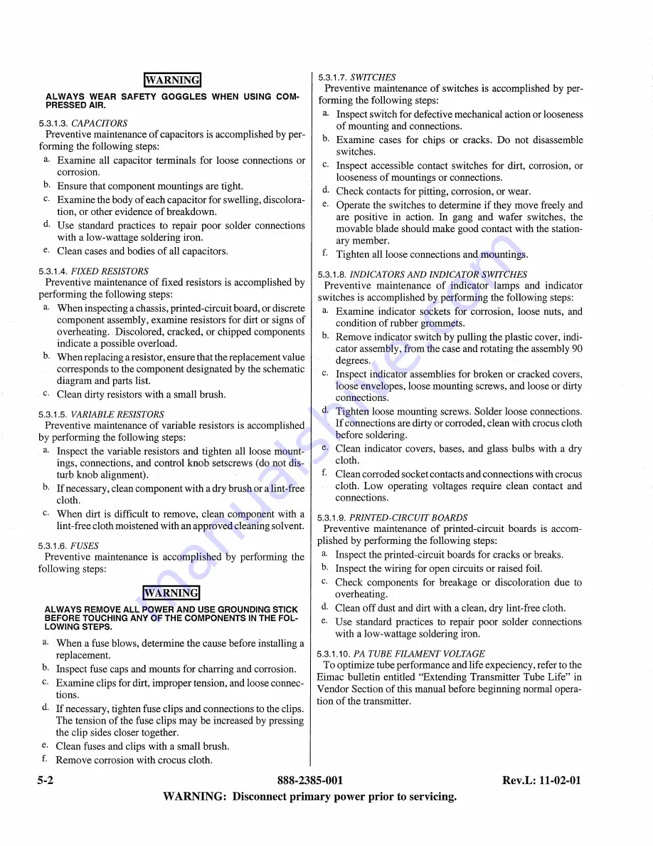 Harris HT 35CD Technical Manual Download Page 110