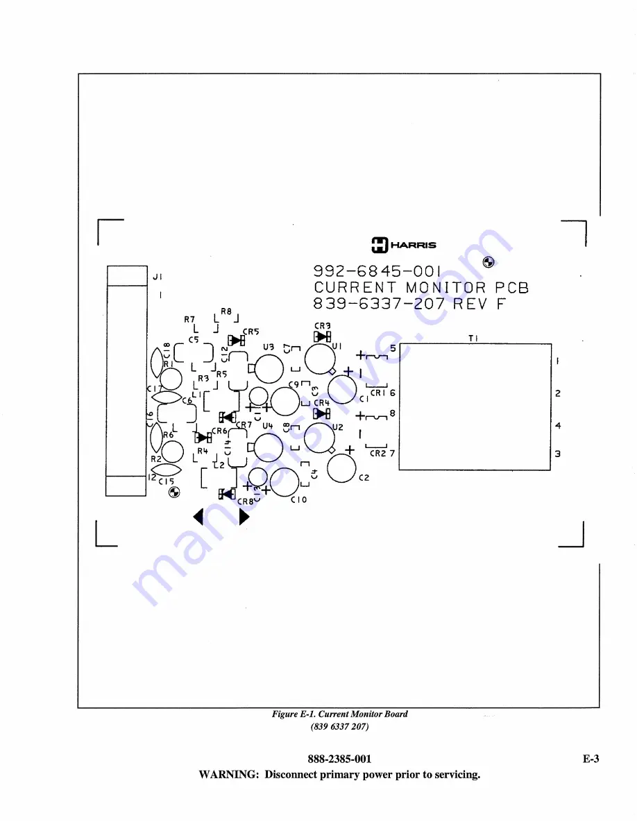 Harris HT 35CD Technical Manual Download Page 179