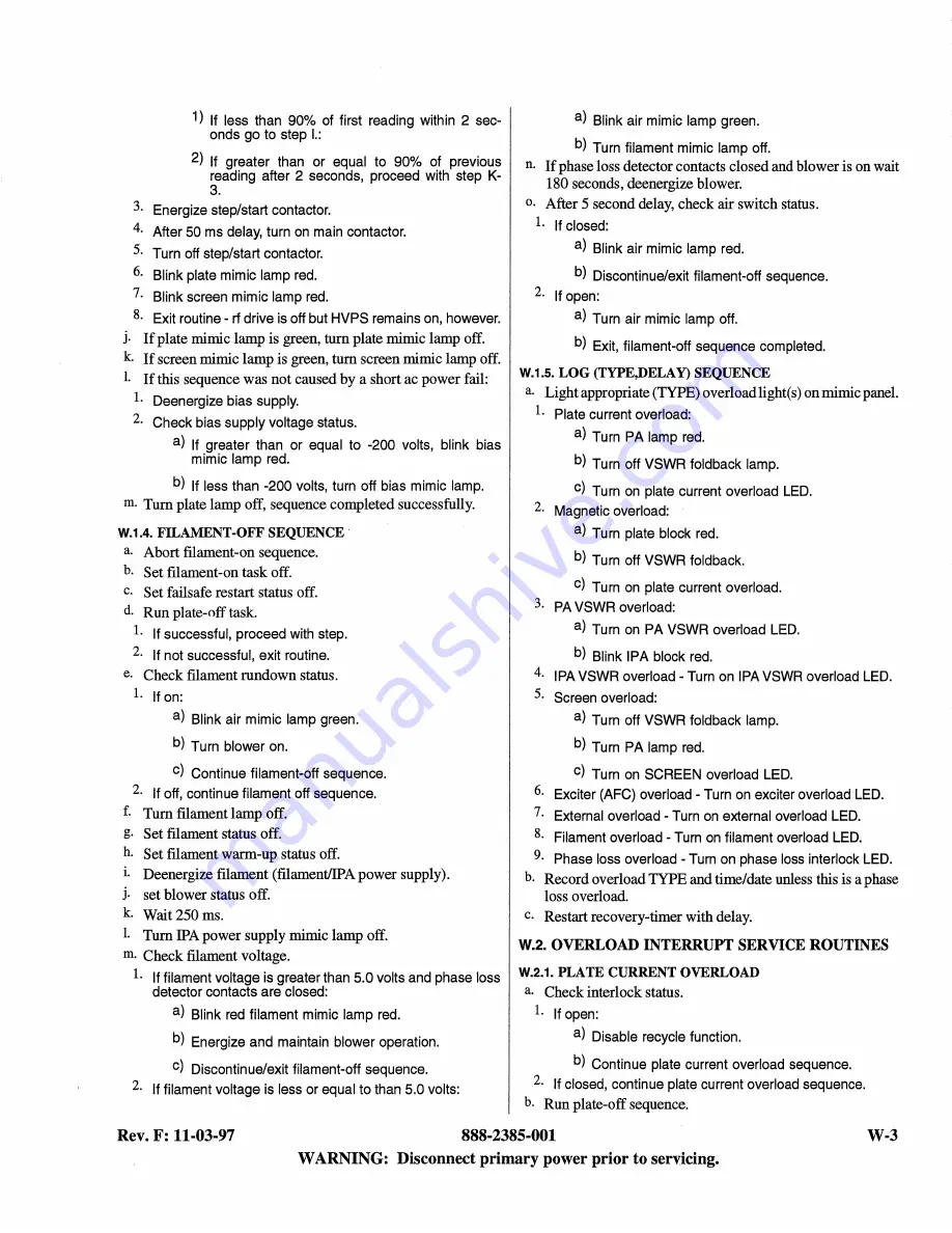 Harris HT 35CD Technical Manual Download Page 241