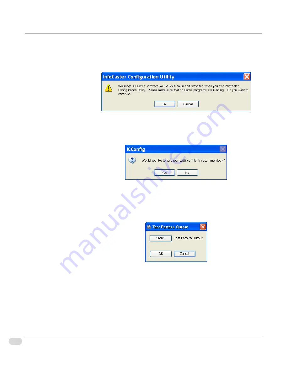 Harris InfoCaster R1000 Hardware Installation Manual Download Page 50