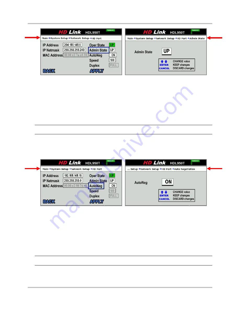 Harris Intraplex HD Link RF Installation & Operation Manual Download Page 56